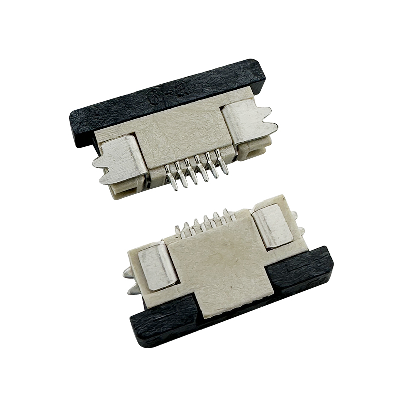 0.5mm ZIF SMT H2.0mm bottom/upper contacts FPC/FFC connector :ERYAY242-2.0