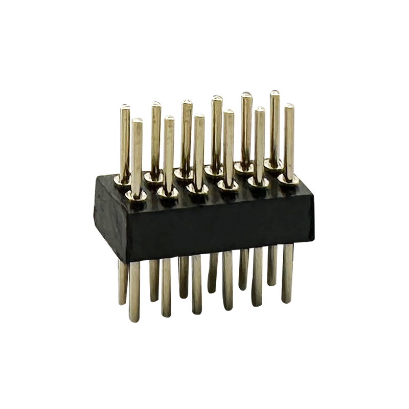 1.27mm IC Swiss Round Pin Header Connector:ERYAY09XC
